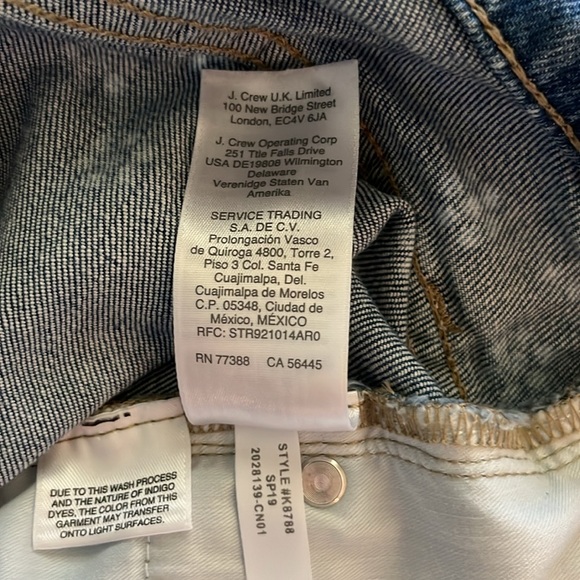 Point Sur Denim 11” Kick Out Crop High Rise Size 30 - Picture 13 of 16